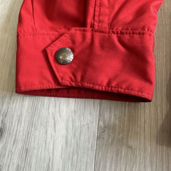 Vtg Polo Ralph Lauren Full Zip Jacket Men XXL Red  Fleece Lined ZippedHood READ - Picture 7 of 16